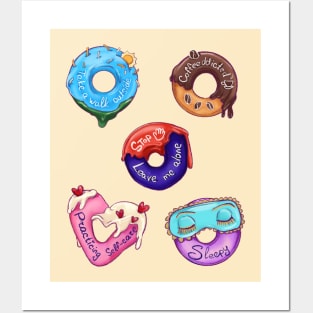 Which Donut are you today? Morning mood Posters and Art